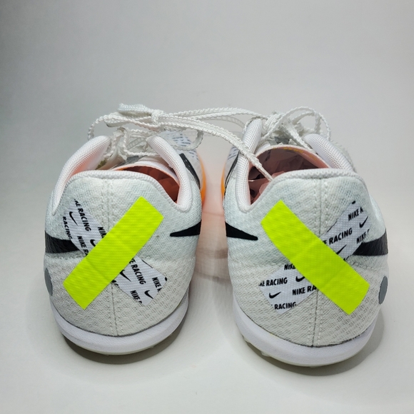Nike Zoom Rival XC 6 White/ Orange Track Shoes DX7999-100 Men’s Size 8.5 - Picture 4 of 9